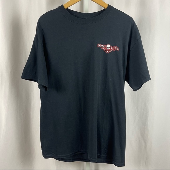 Semi Truck Trucker Diesel Large AOP Big Graphic Tee Bundle American Eagle USA - Picture 3 of 16